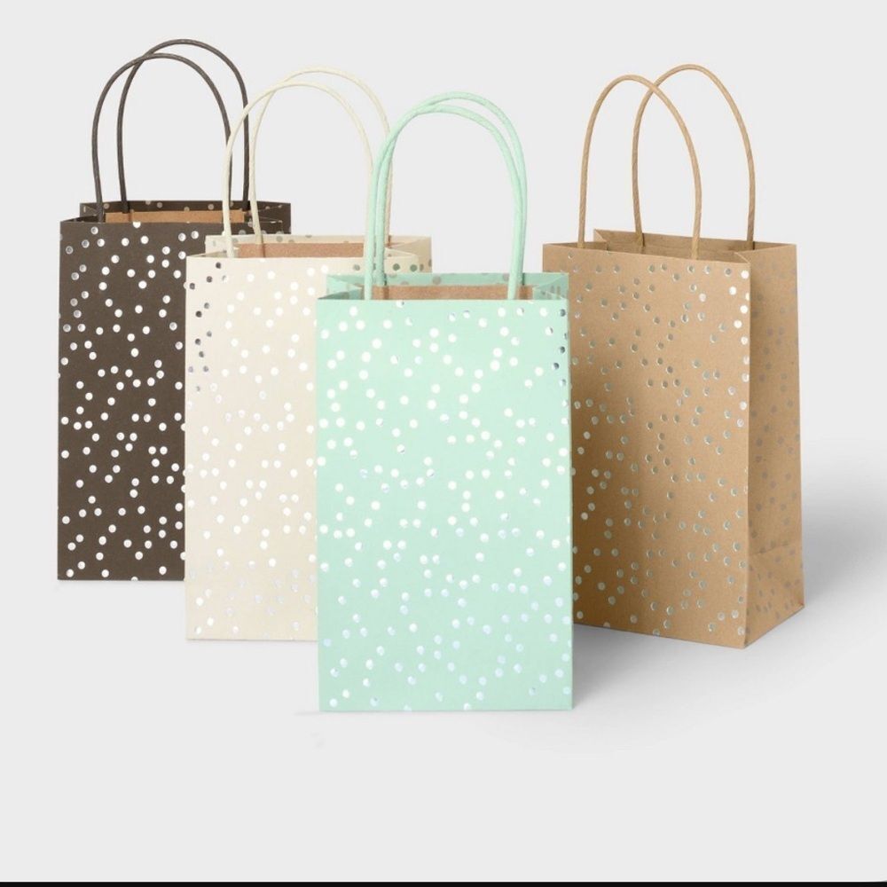 Spritz Small Polka Dot Gift Bag Set